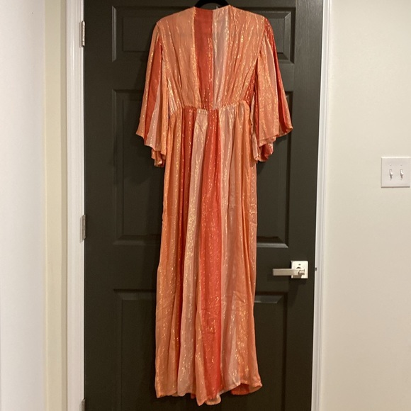 NWT - Sundress x Anthropologie Juliana Jumpsuit in Marbella Mix Terracotta - M/L - Picture 12 of 12